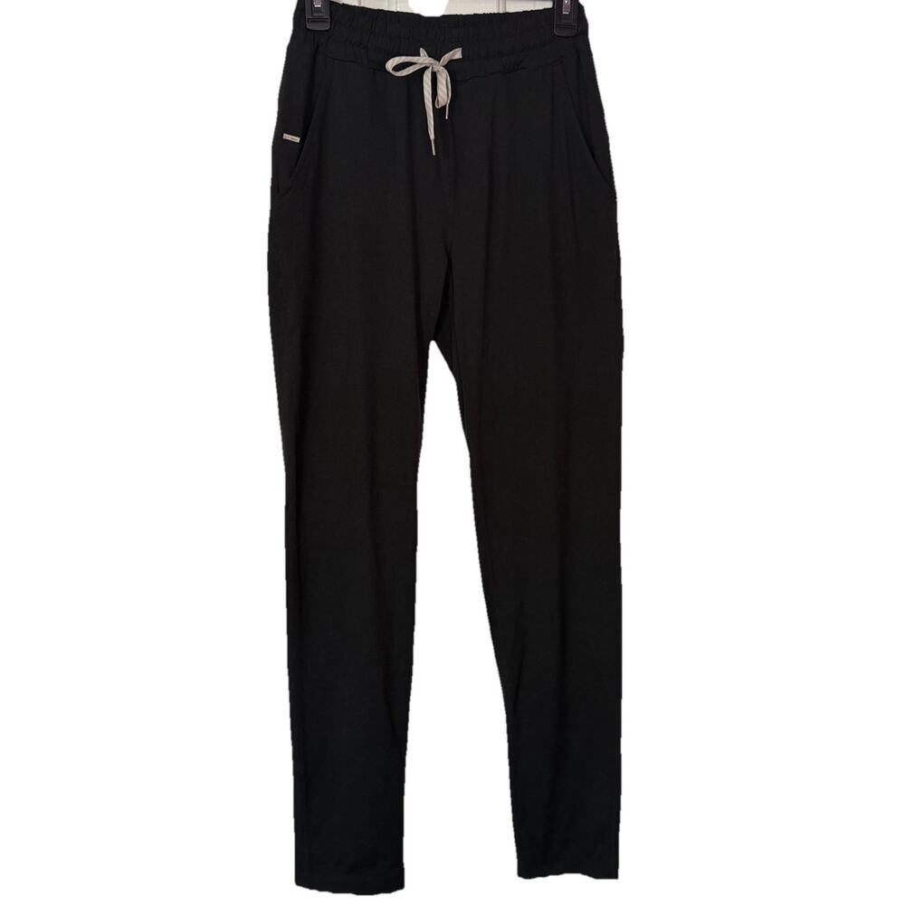 Vuori Ponto Performance Pants Joggers Sweatpants Dark Heather Gray Knit Small